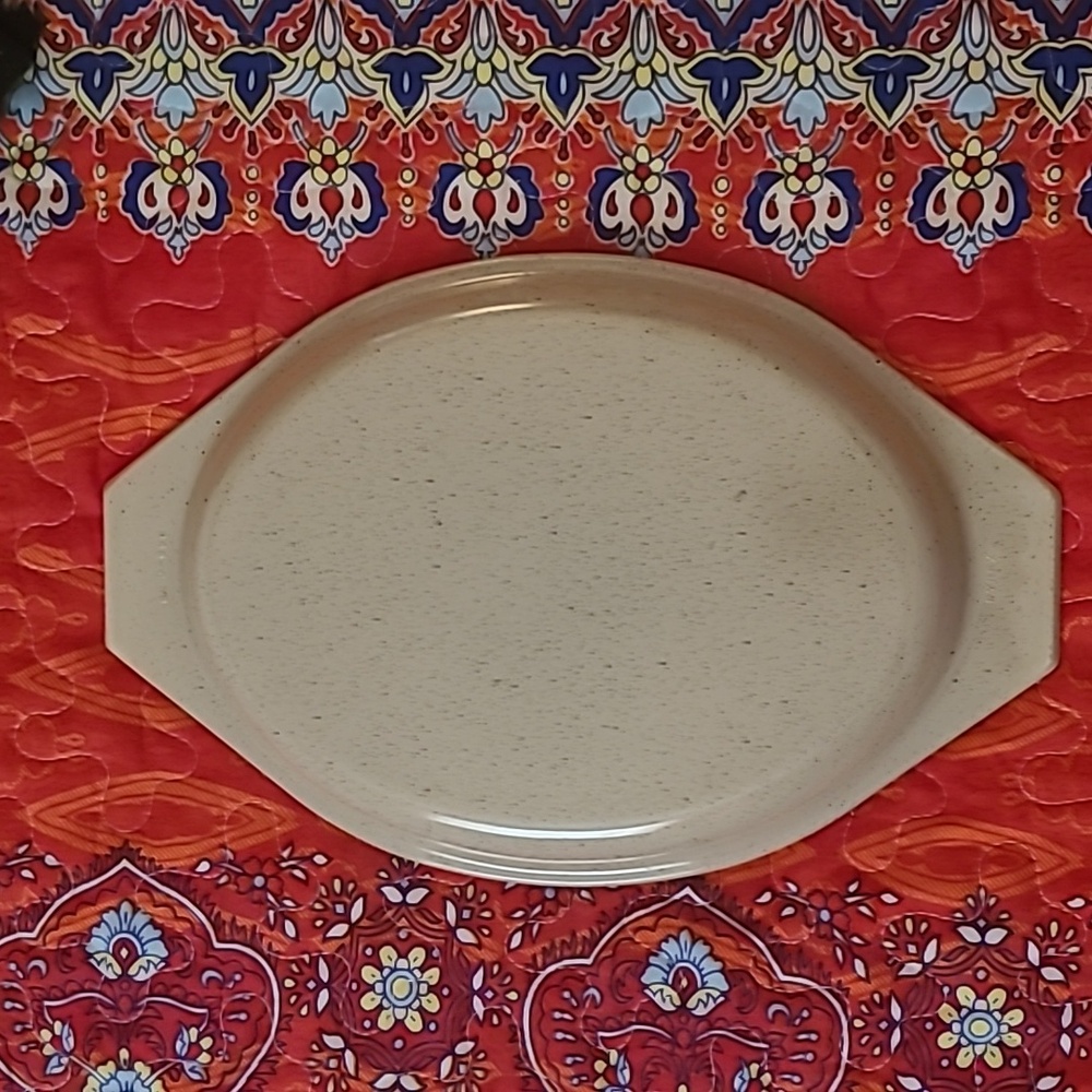 045 pyrex tan speckald lid